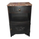 Art Deco bedside table with marble