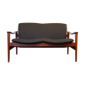 Canapé Loveseat 711 par Fredrik Kayser pour Vatne Lenestolfabrikk, 1960