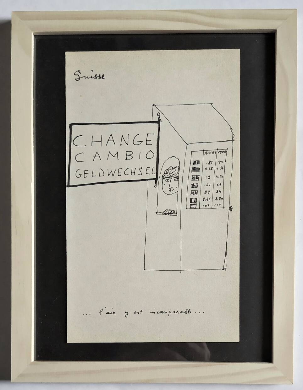 DANINOS illustration from 1962 “Switzerland”