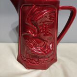 Pitcher in red slurry