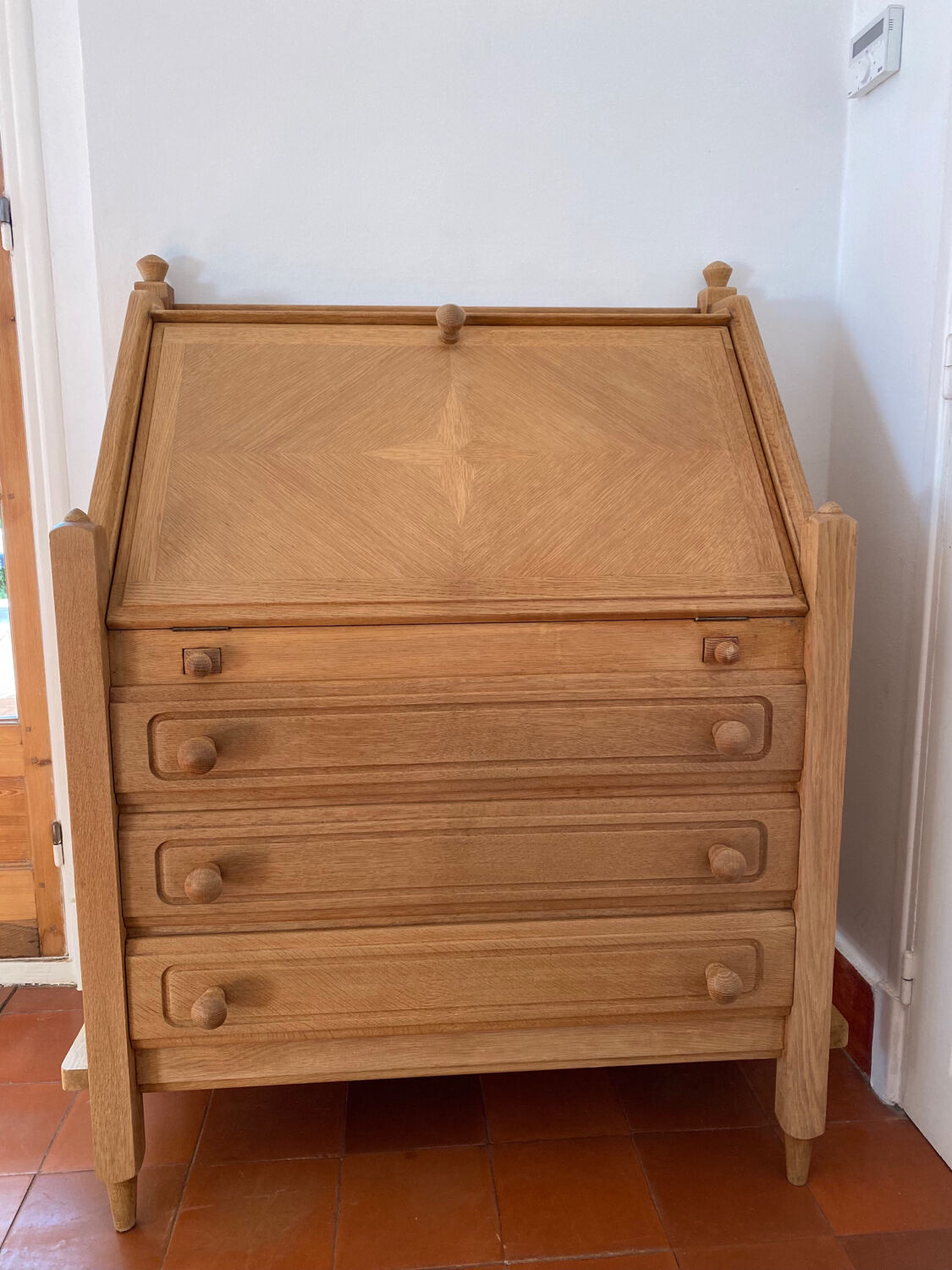 "Donkey's back" secretary by Guillerme and Chambron