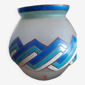 Vase Art deco signé LEUNE