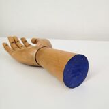 Vintage articulated wooden hand