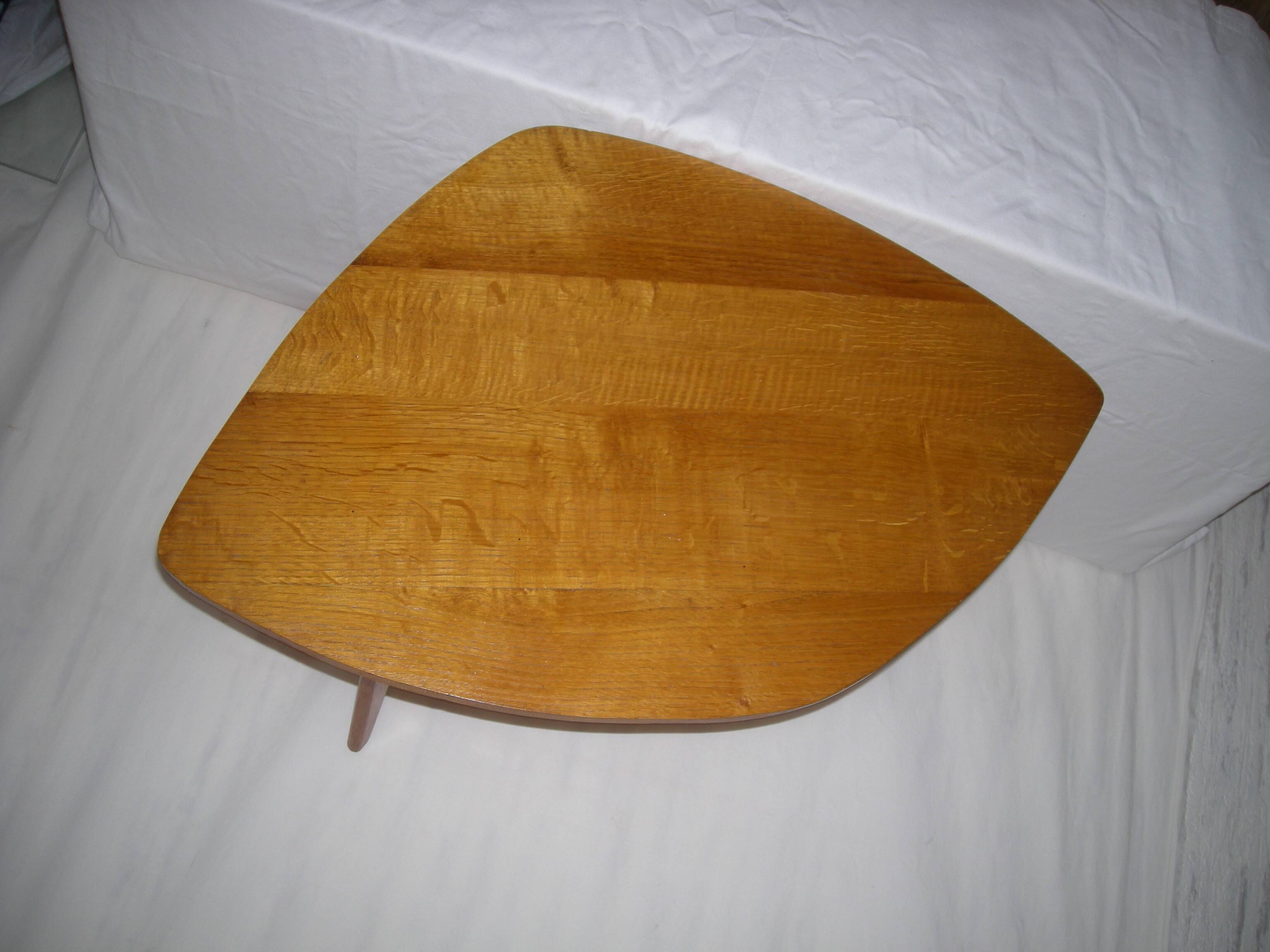 Almond coffee table from the 50s