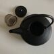 Théière ancienne en fonte japonaise Iwachu  0,5L noire
