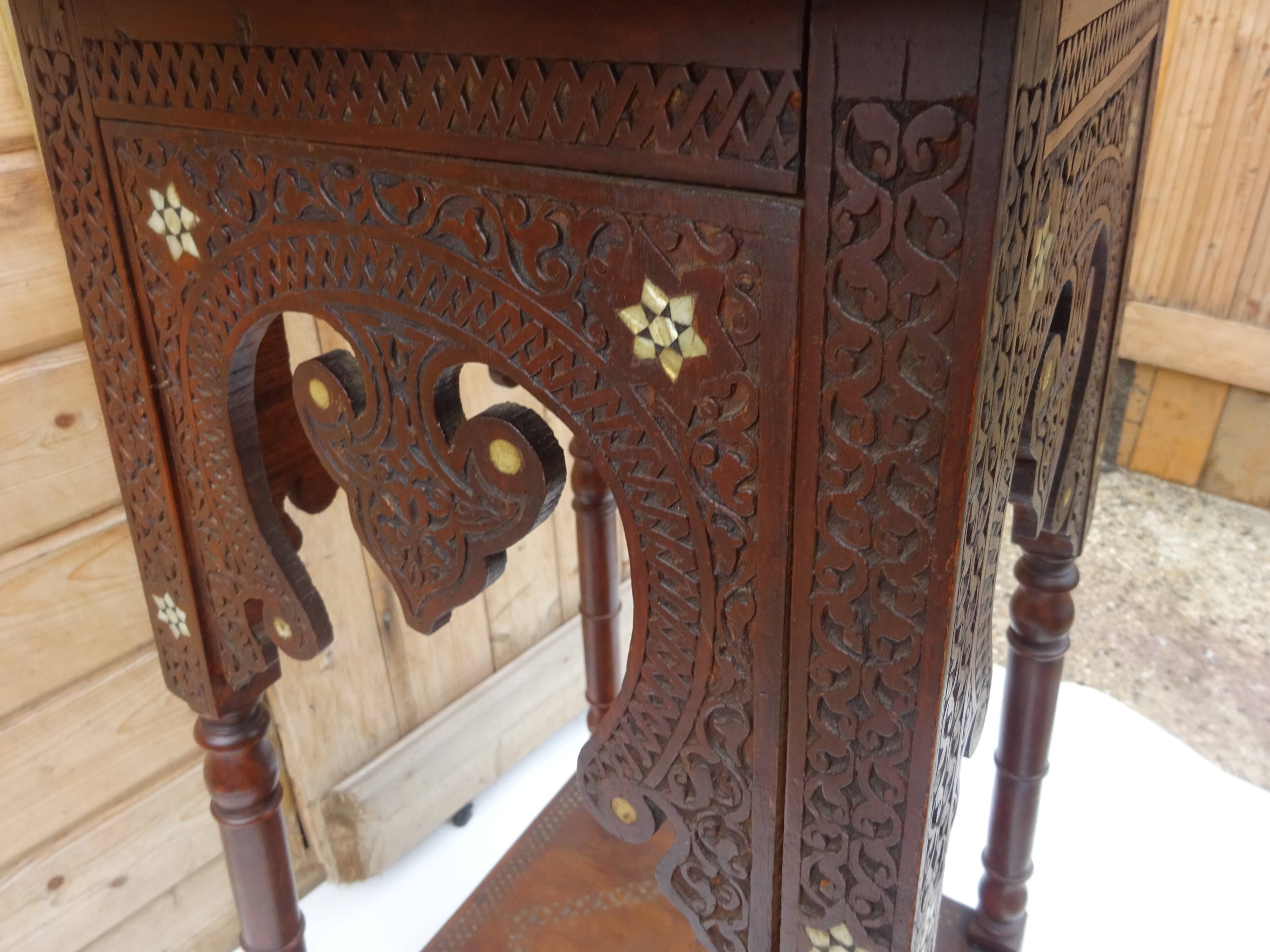 Syrian vintage harness in mother-of-pearl