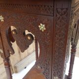 Syrian vintage harness in mother-of-pearl