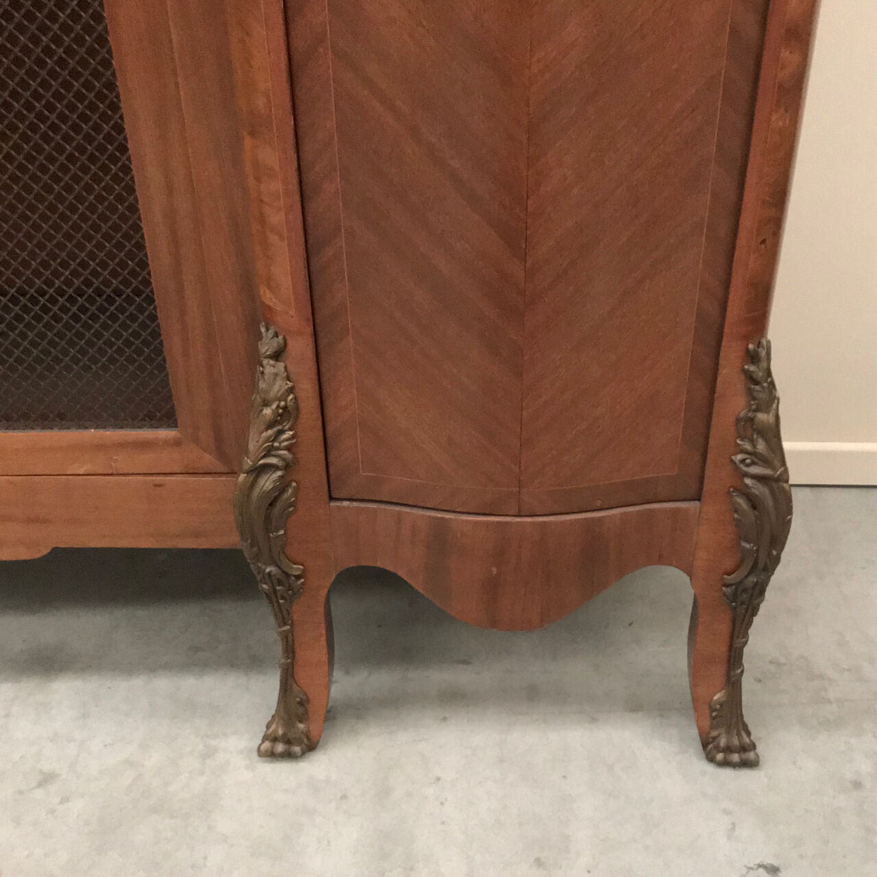 Bibliothèque de marqueterie style Empire