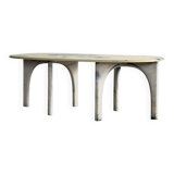 Vintage coffee table | table | marble | 60s | swedish