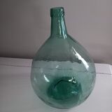 Dame jeanne in blown glass capacity 30 l signed ayelense
