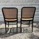 Chaises cannées