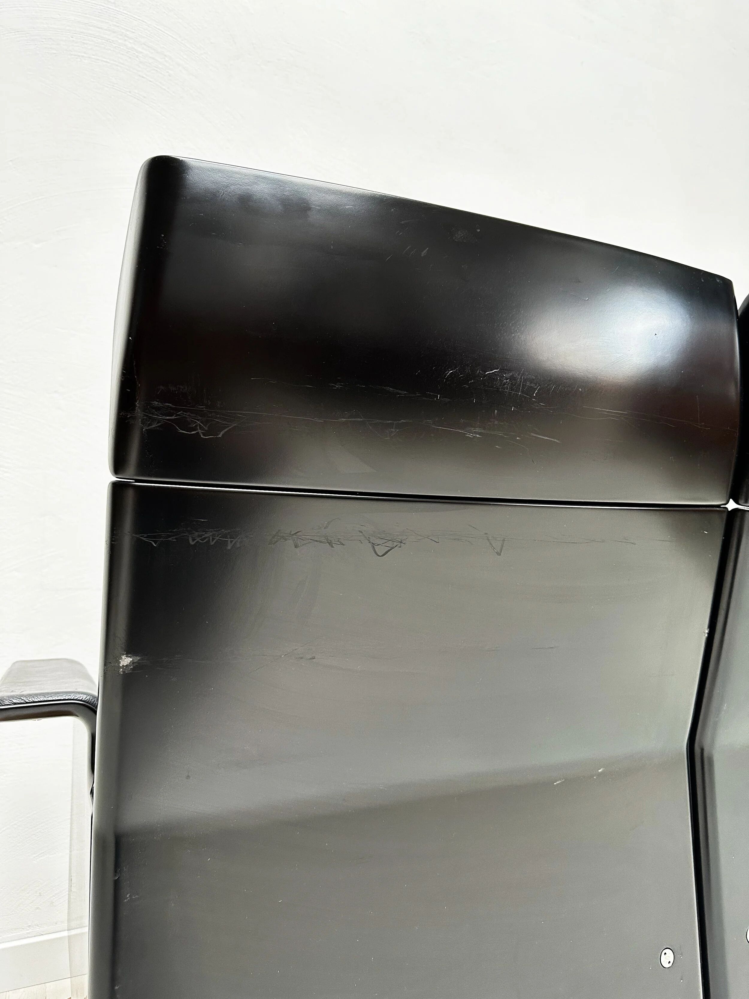 ‘70s/‘80s Vintage 620 Leather 2-Seater Sofa by Dieter Rams for Vitsoe