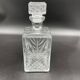 Vintage, whisky decanter, bottle, pitcher, cork, diamond décor, vegetable, 1960s, 1970s, Italy