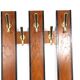 Wall coat rack 'Erika' - mid century modern - vintage