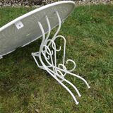 Wrought iron garden room