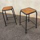 Set de 2 tabourets ind