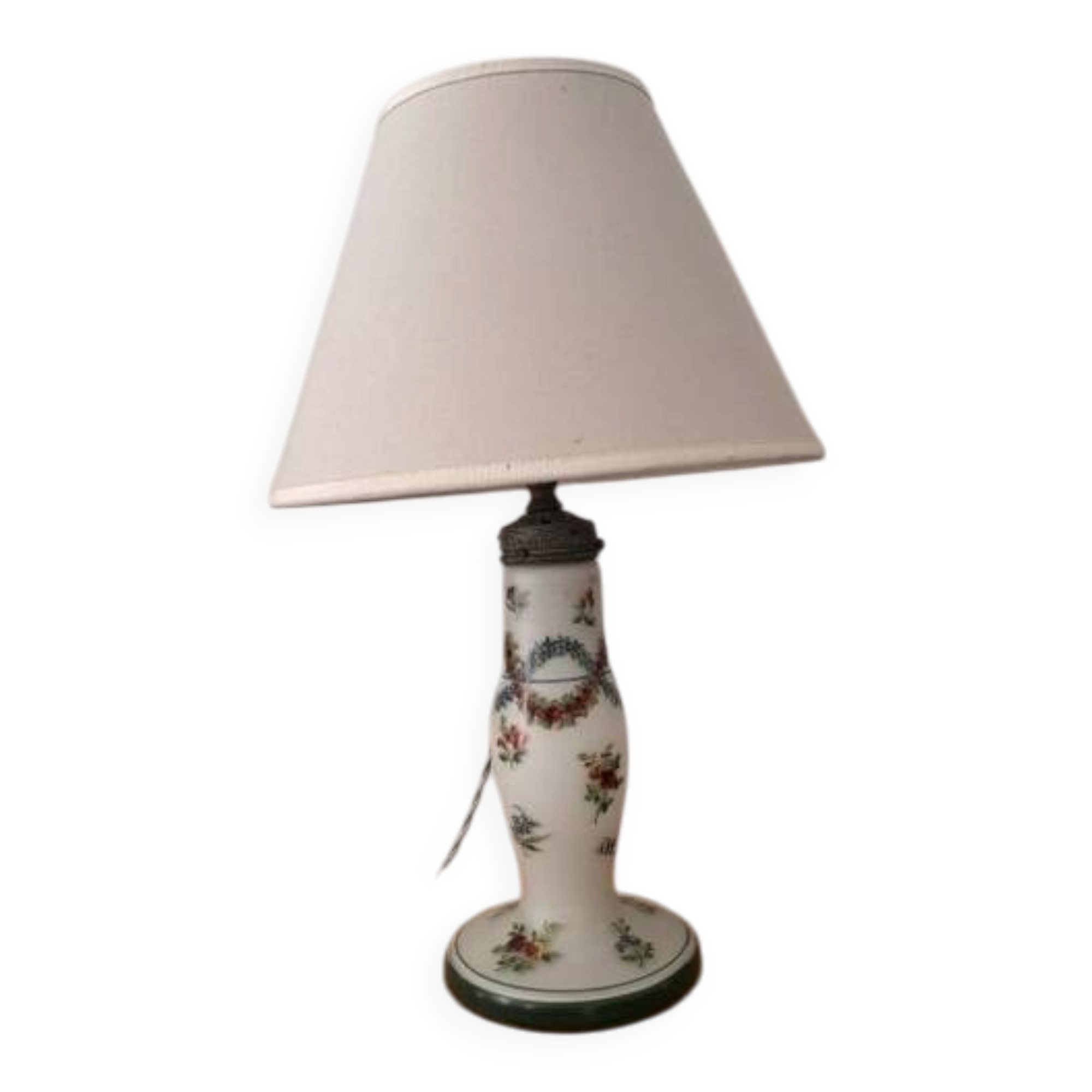 small renovated table lamp