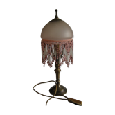 Brass art deco lamp