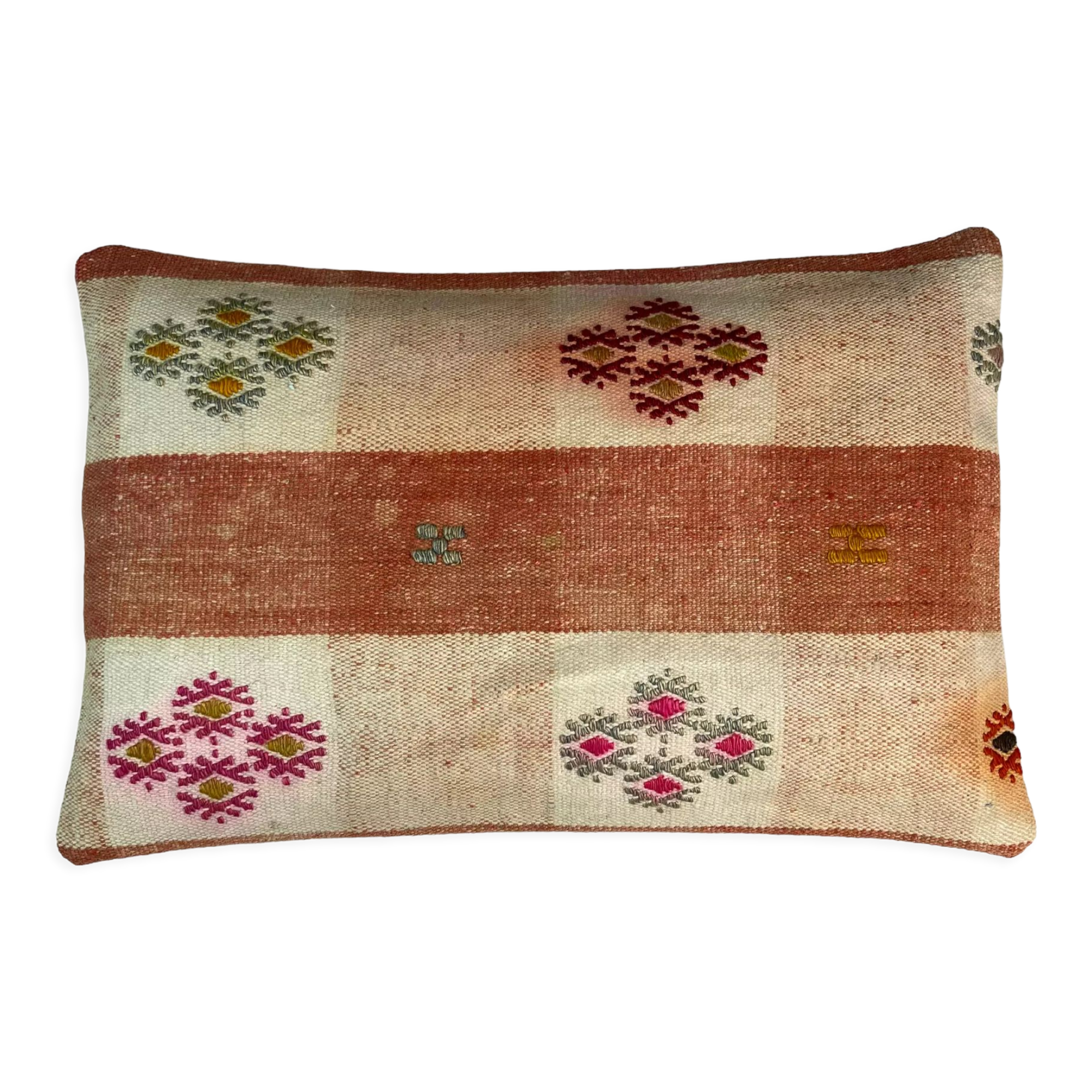 Housse de coussin kilim turc vintage 30x50cm