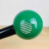 Snake lamp fixing vice 80s green