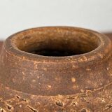 Modern West German ceramic vase from the mid-century by Ü-Keramik Übelacker, 1960s.