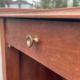 Classic solid wood bedside table