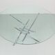 Theodore Waddell for Cassina 714 Tensegrity Chromed Steel Dining Table, 1980s