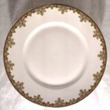 4 dessert plates vignaud limoges