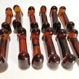 Signed 1960 BIOT 1960 bubled glass knife holder