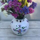 Vintage vase in bloom