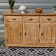natural pine enfilade