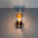 Simple glass and brass wall light from the mid-century, 1960, Germany.