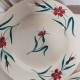 “Terre de Fer” soup plates and fruit bowl set