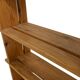 Vintage Wall shelf rack Pine wood 70s design