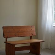 Modern Mid-Century Pine Bench, Made by a Swedish Cabinetmaker in the 1970s