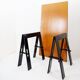 Wooden table by De Pas, D'Urbino, Lomazzi, Acerbis production, 1960s, Italy