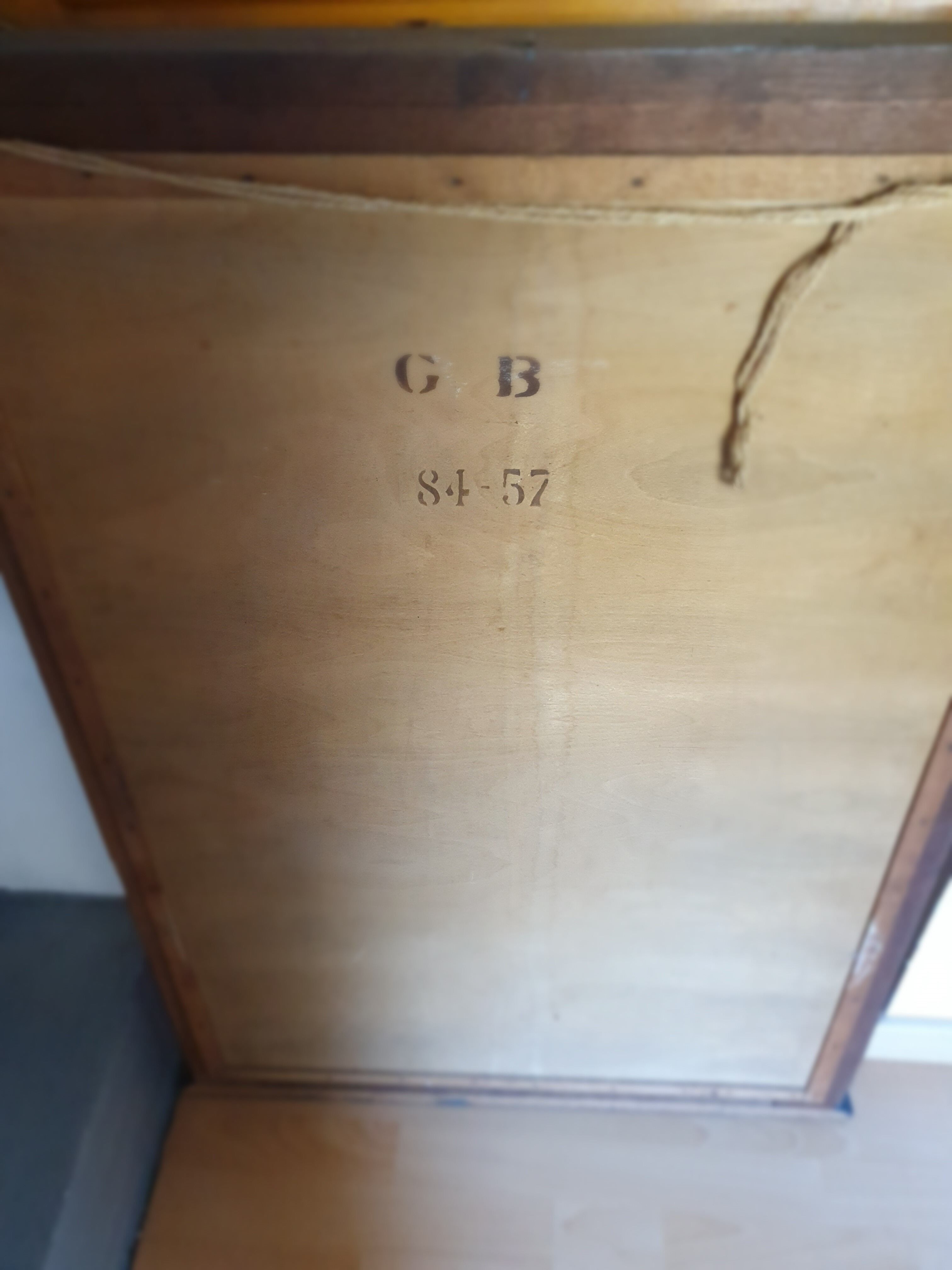 Overmantel mirror 68x100cm