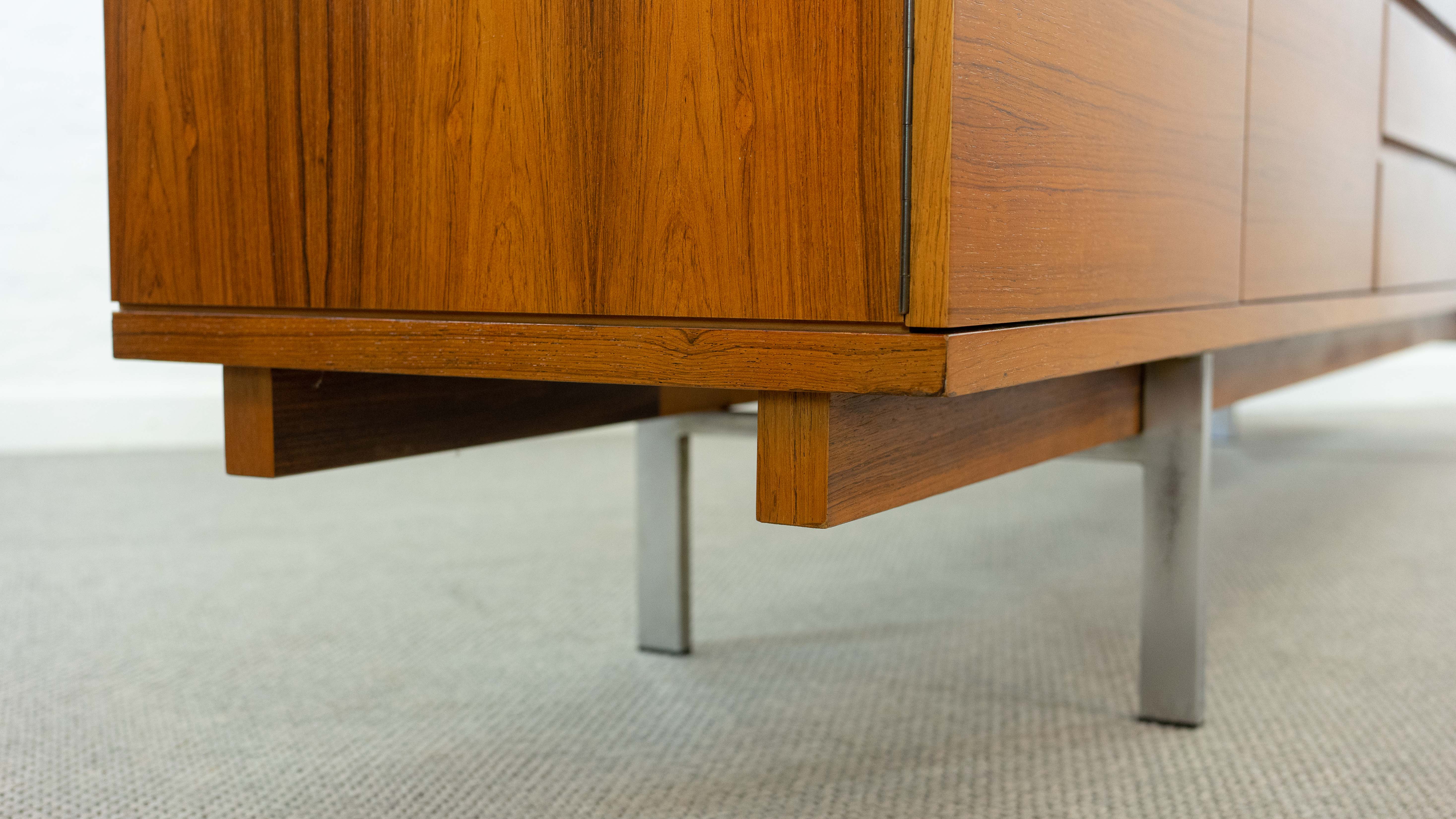 Minimalistic mid century sideboard in rosewood