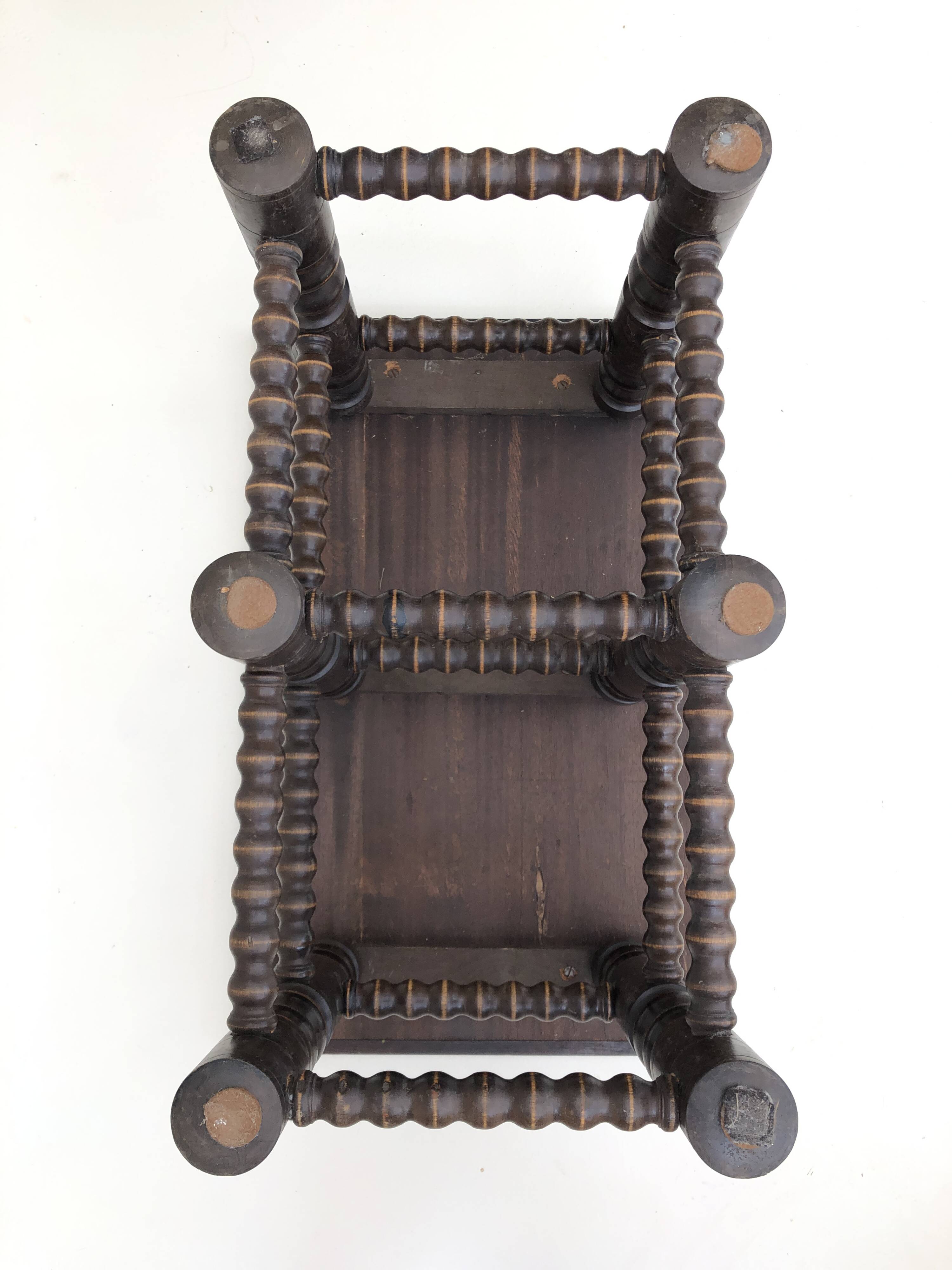 Decorative wooden coffee table