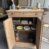 Parisian sideboard in raw wood