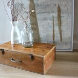 Coffre de voyage en bois