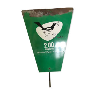 Totem de présentoir la pie qui chante