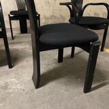 Set of 2 armchairs and 2 chairs "Totem", Torstein Nilsen, Westnofa 1980