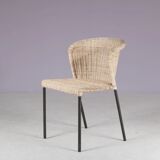 1950s set of 4 dining chairs from the Netherlands