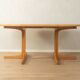 Classic extendable dining table with two extension leaves by Karl Erik Ekselius from the 1960s