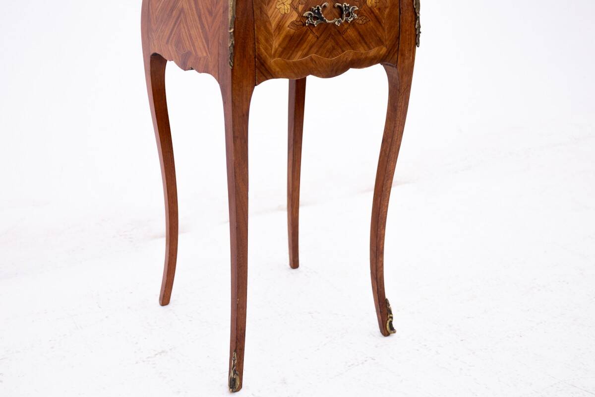 Unique bedside tables, France, circa 1920.