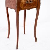 Unique bedside tables, France, circa 1920.