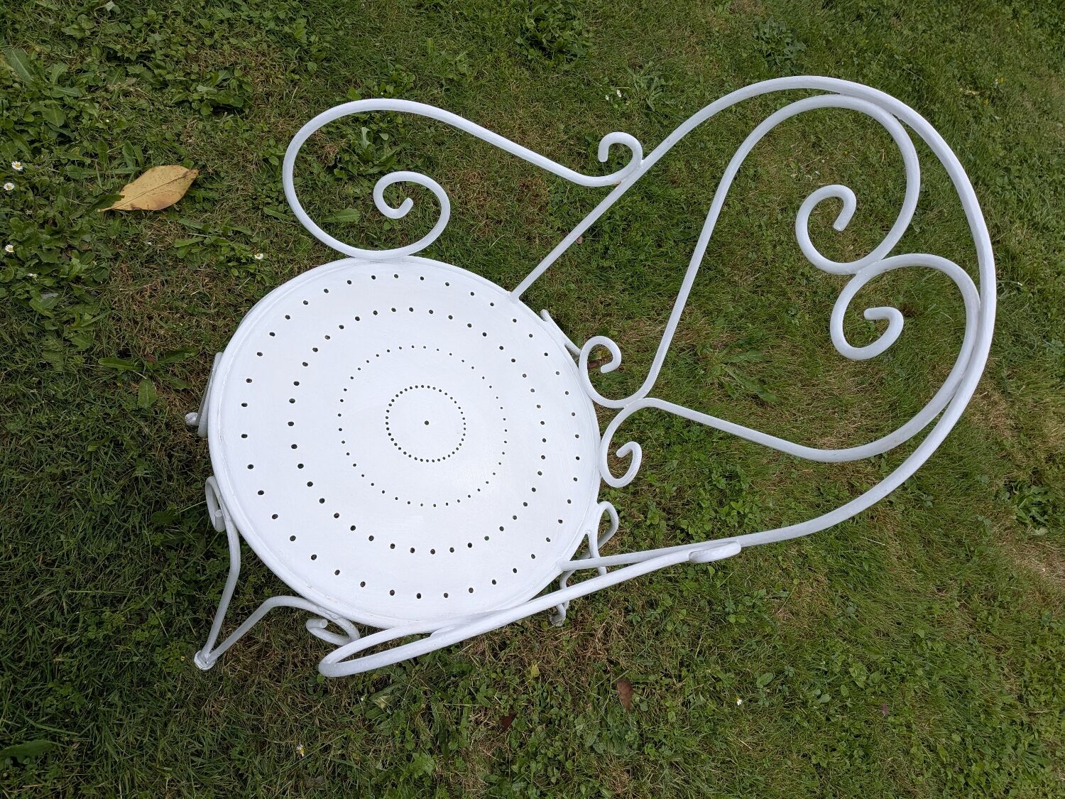 1960s wrought iron garden furniture