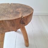 Brutalist tripod stool