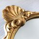 Miroir doré esprit baroque